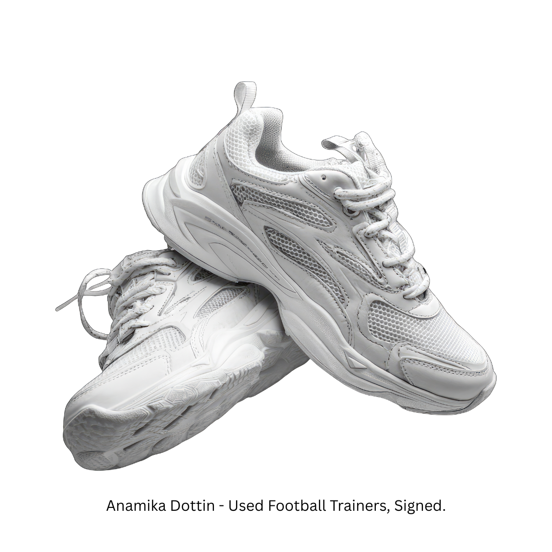 Anamika Dottins used football trainers — photo of trainers